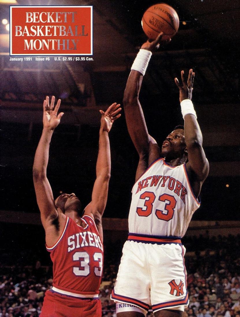 #06 January 1991-Patrick Ewing Basketball Beckett