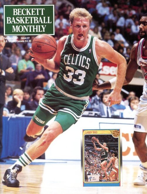 #07 February 1991-Larry Bird Basketball Beckett
