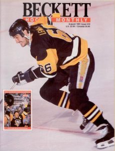 #10 August 1991-Mario Lemieux Hockey Beckett