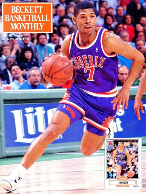 #11 June 1991-Kevin Johnson Basketball Beckett