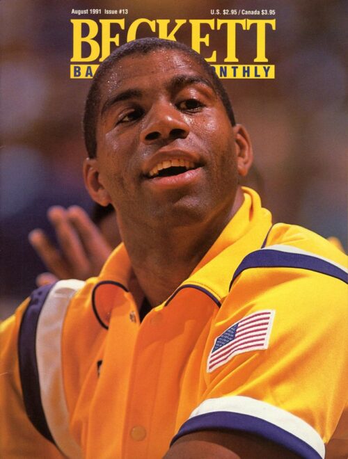 #13 August 1991-Magic Johnson Basketball Beckett