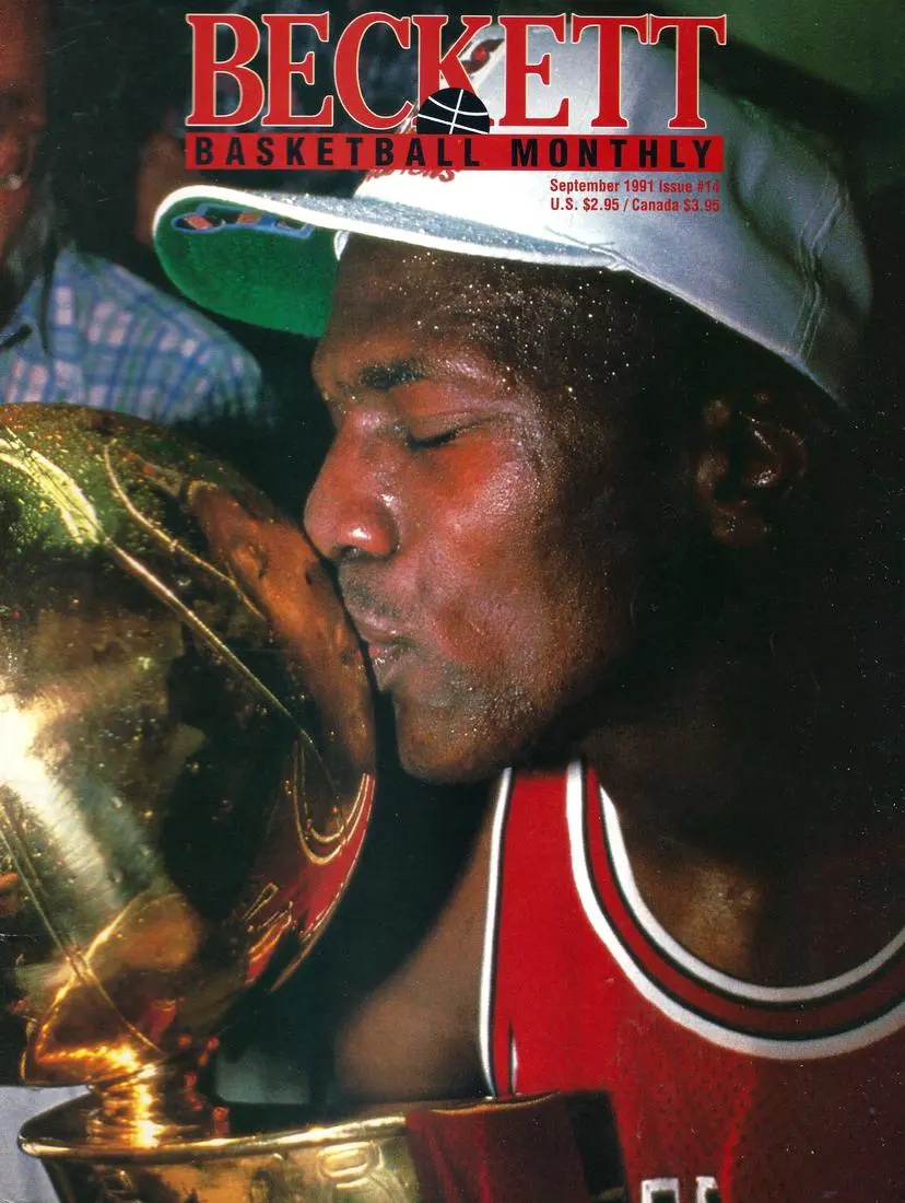 #14 September 1991-Michael Jordan Basketball Beckett