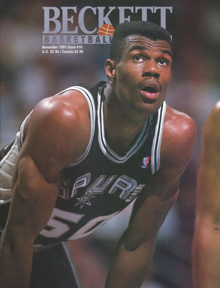 #16 November 1991-David Robinson Basketball Beckett