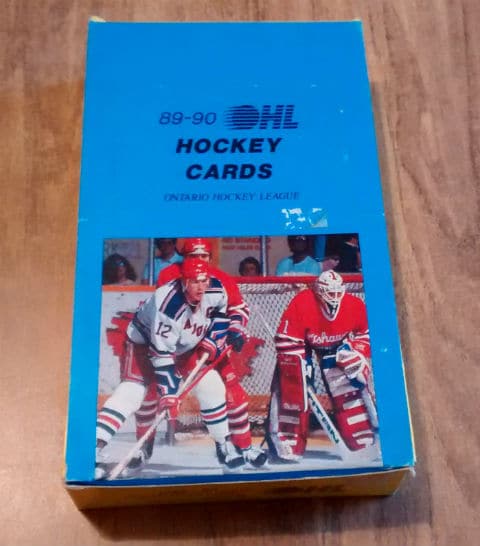 1989-90 7th Inning Sketch OHL Hockey Box