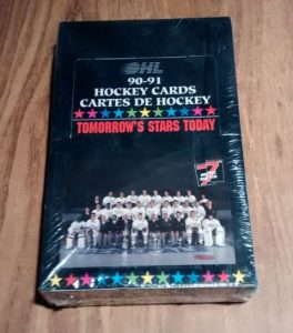 1990-1991 7th Inning Sketch OHL Hockey Sealed Wax Box