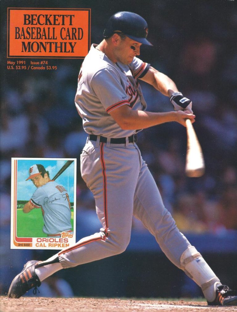 #74 May 1991-Cal Ripken Jr. Baseball Beckett