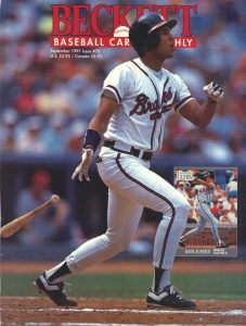 #78 September 1991-Dave Justice Baseball Beckett