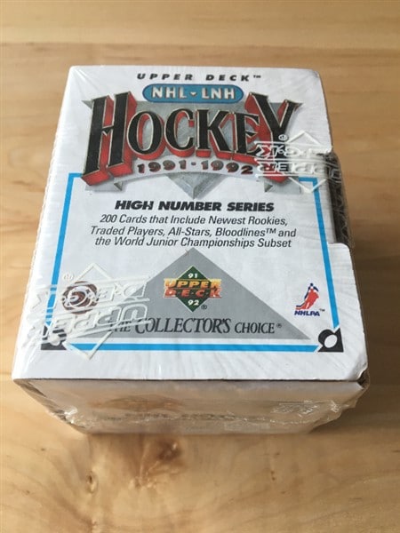 1991-92-Upper Deck Hockey HIGH NUMBER SERIES Set