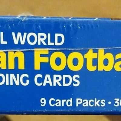 : 1991 All World CFL Factory Sealed Set (NFL - Football - 110  Cards) : Collectibles & Fine Art