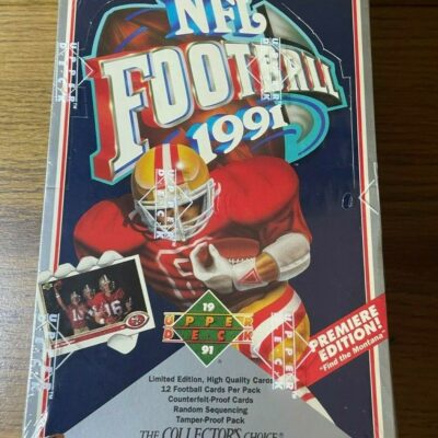 1991 Pacific Plus Premier Edition Pro Football NFL Box - 36 Sealed Packs –  MR-SPORT | SPORTS CARDS