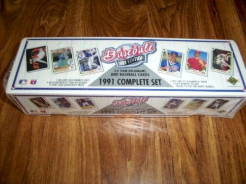 1991 Upper Deck Baseball Complete Factory Sealed Card Set