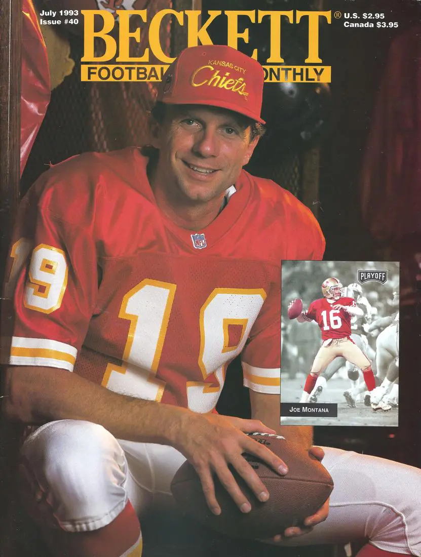 #40 July 1993-Joe Montana Beckett