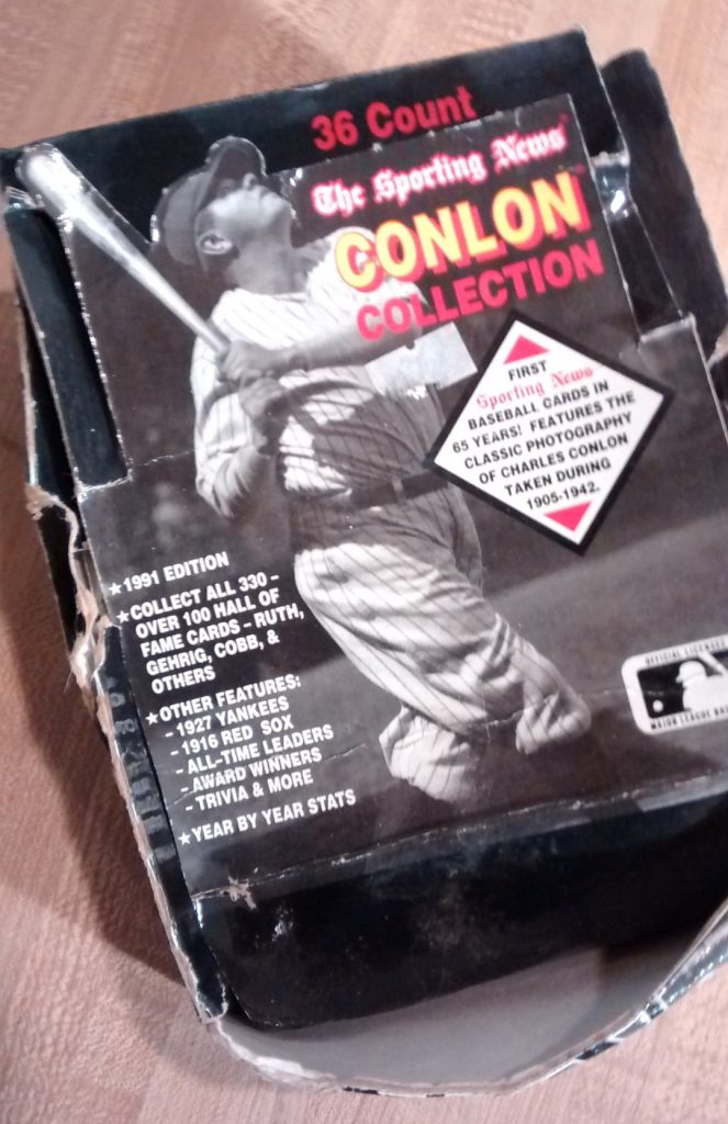 1991 Conlon Collection Baseball Box