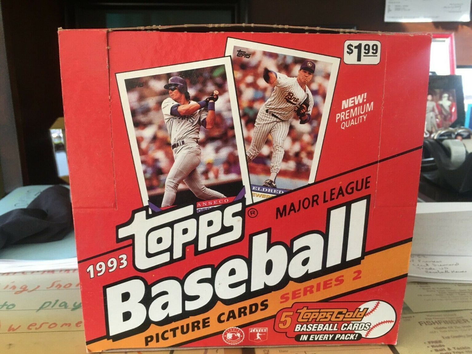 1993 Topps Baseball Vintage Trading Cards Series 2 7 Factory Sealed