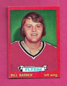 1973-74 O-PEE-CHEE NHL HOCKEY CARD #81 BILL BARBER RC