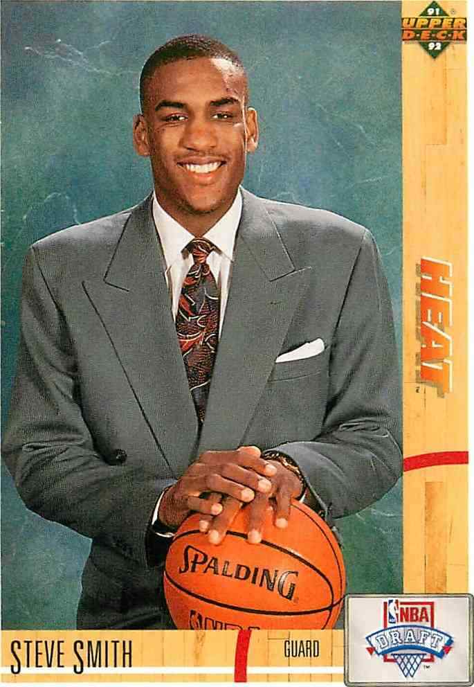 1991-92 Upper Deck NBA Draft #4 Steve Smith