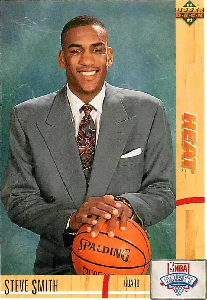 1991-92 Upper Deck Nba Draft Steve Smith #4