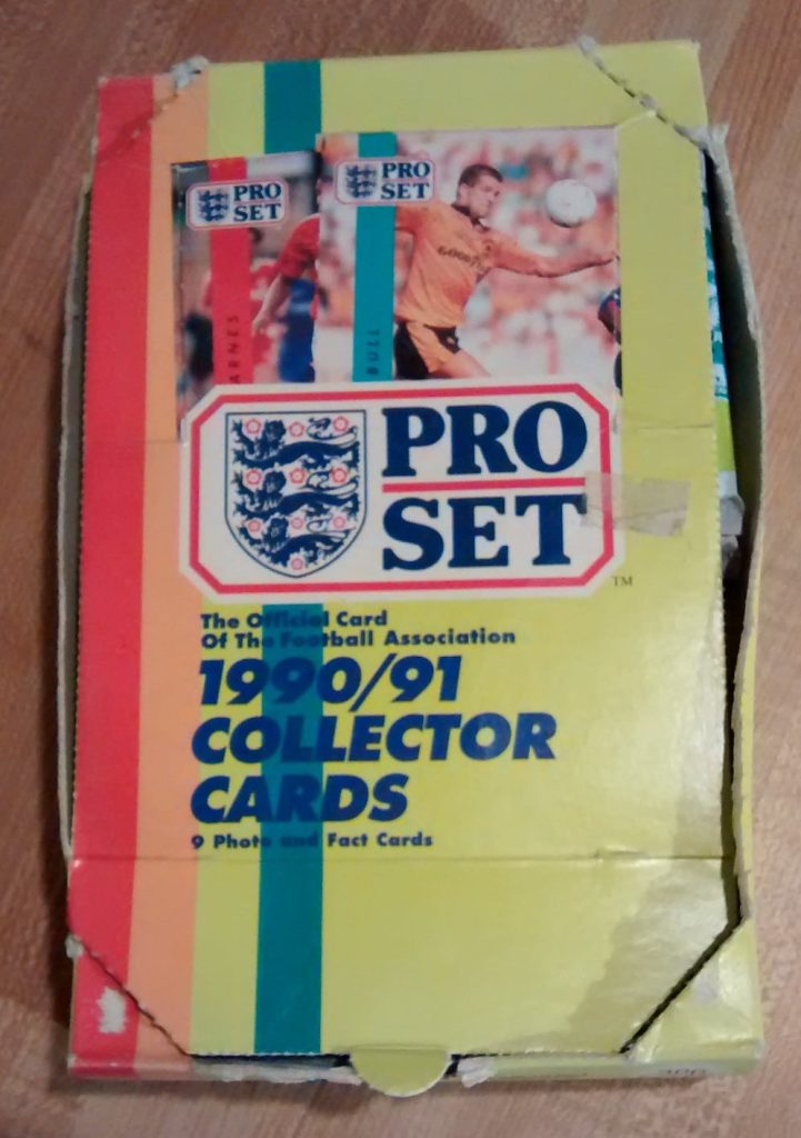 1991 Pro Set Collector Cards Box
