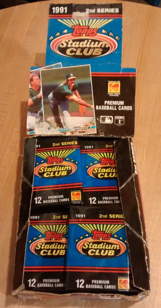 1991 Topps Stadium Club Series 2 Baseball Box02