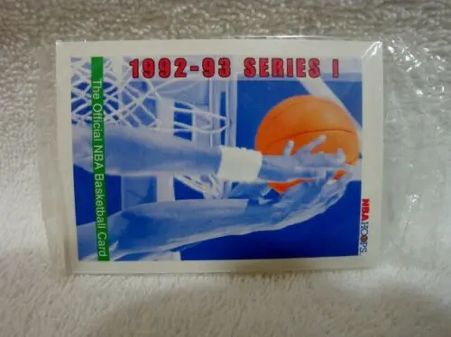 1992-93 Series 1 NBA Hoops Basketball Promo Card