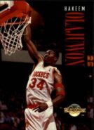 1994-95 SkyBox Premium Basketball #62 Hakeem Olajuwon