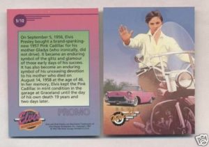 Elvis Promo Card #5