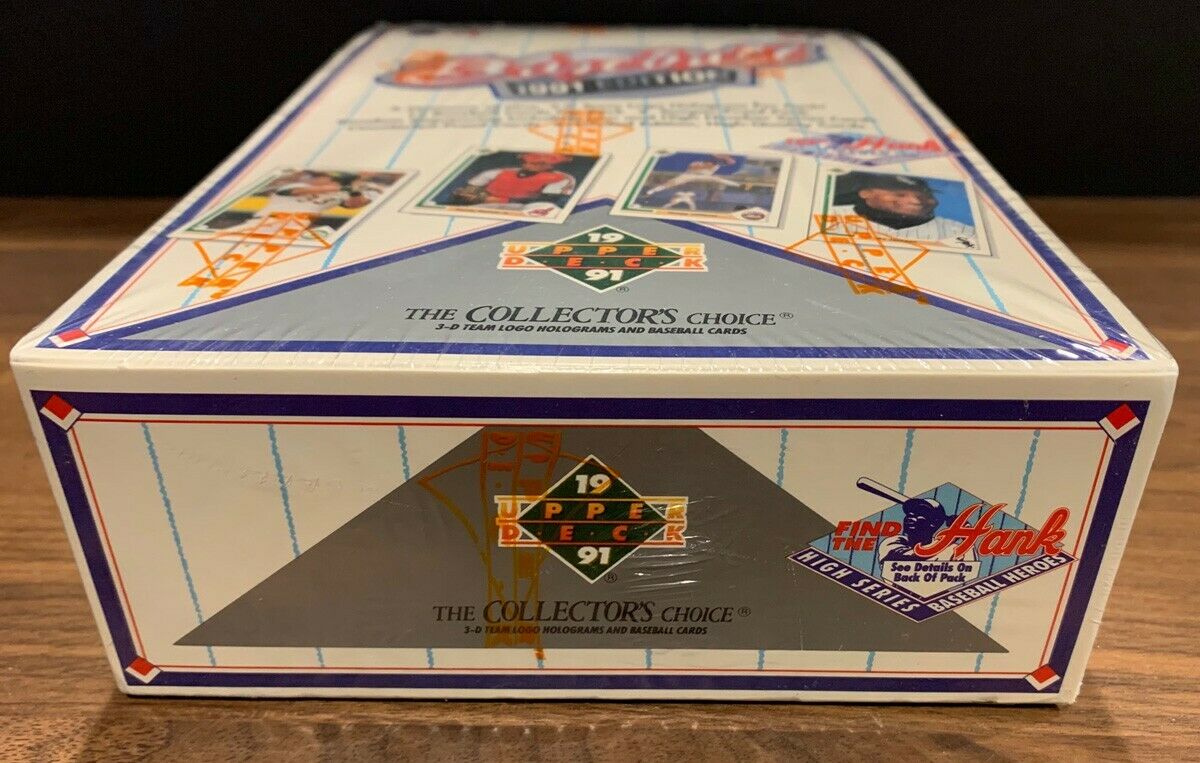 1991 Upper Deck High Series 2 Baseball Hobby Box Factory Sealed 'Find ...