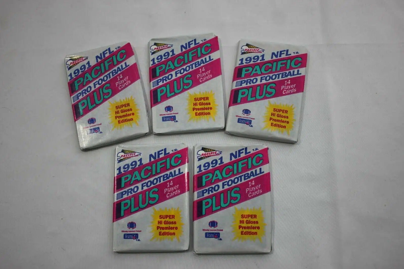 1991 NFL Pacific 5 Packs_2